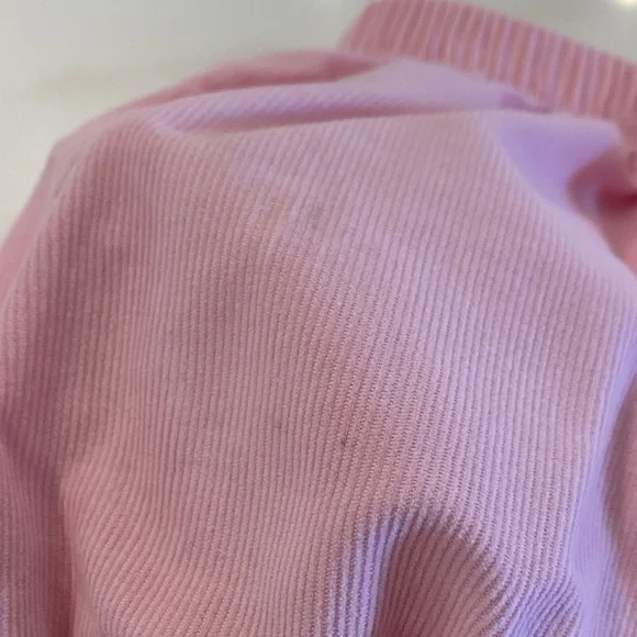 White Long Sleeve Top and Pink Bloomers Set - Picture 2 of 2